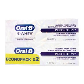 CR DENTAL PERFECTION ORAL B 2 x 75ML