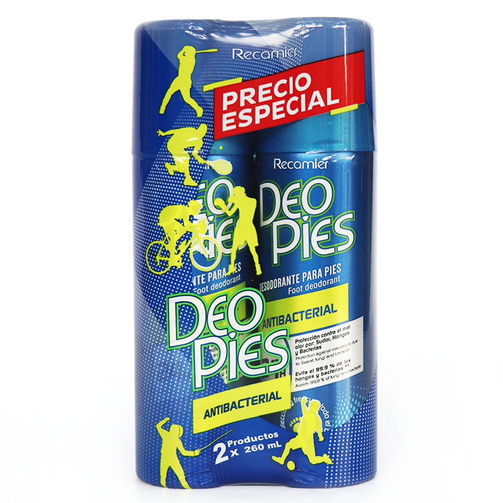 DEOPIES ANTIBACTERIAL  x 260ML x  2 UND
