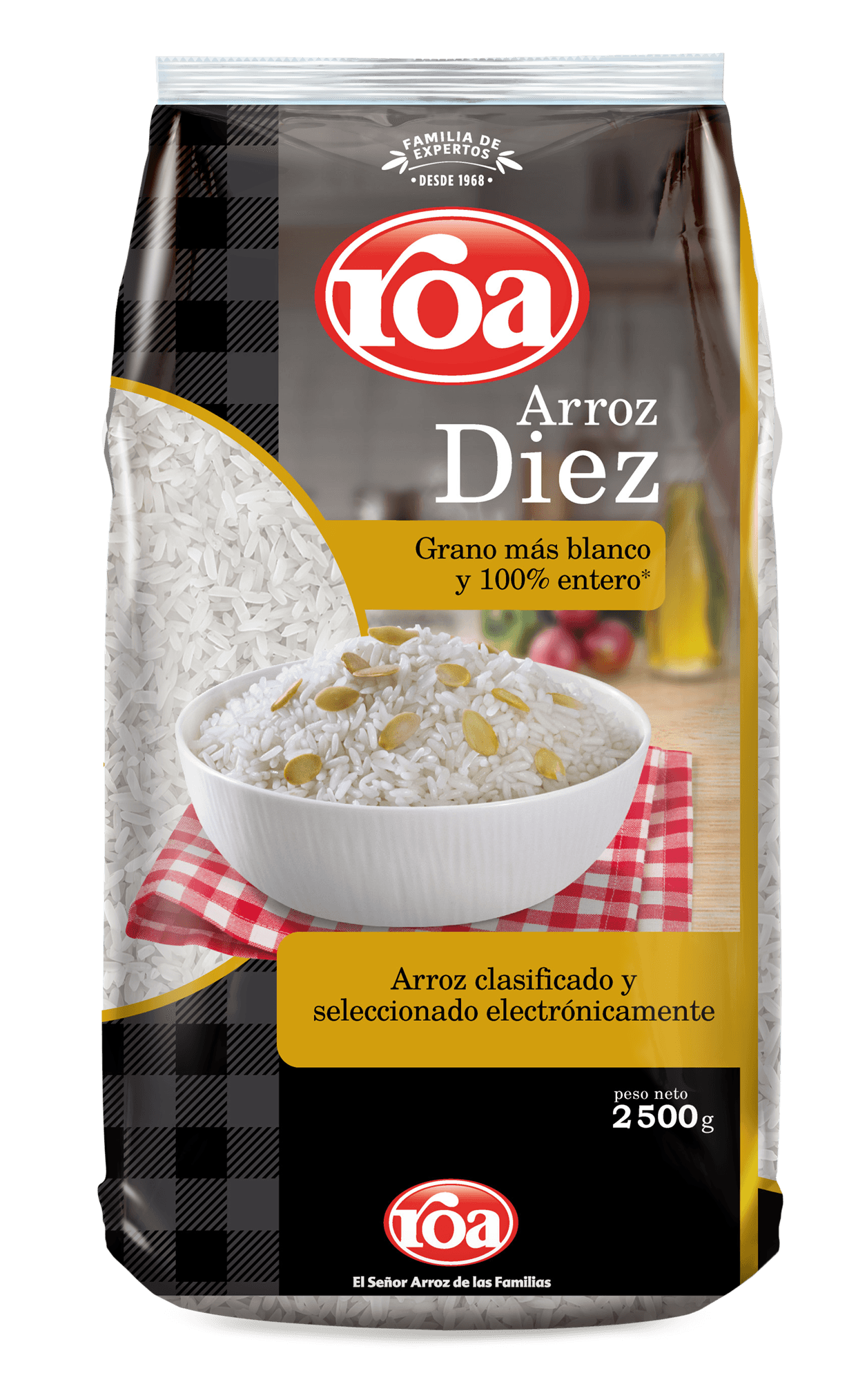 ARROZ ROA DIEZ  x  2500GR