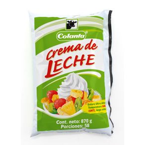 CREMA DE LECHE COLANTA*870GR