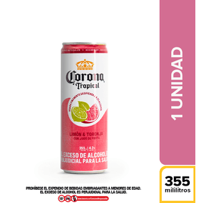 BEBIDA LIMONTORONJ GASIFICA CORONA*355ML