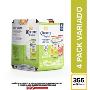 BEBIDA CON ALCOHOL GASIFICA CORONA*355ML