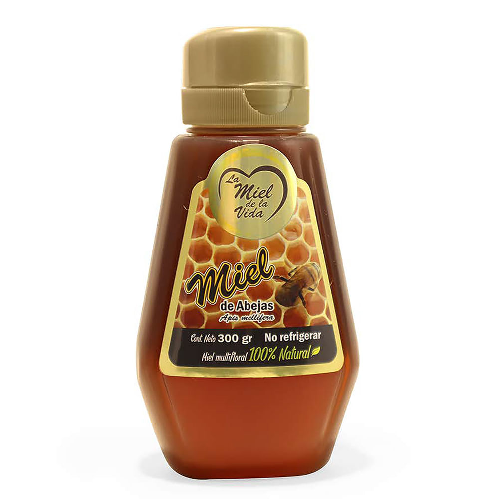 MIEL DE ABEJAS LA VIDA x 300 ML