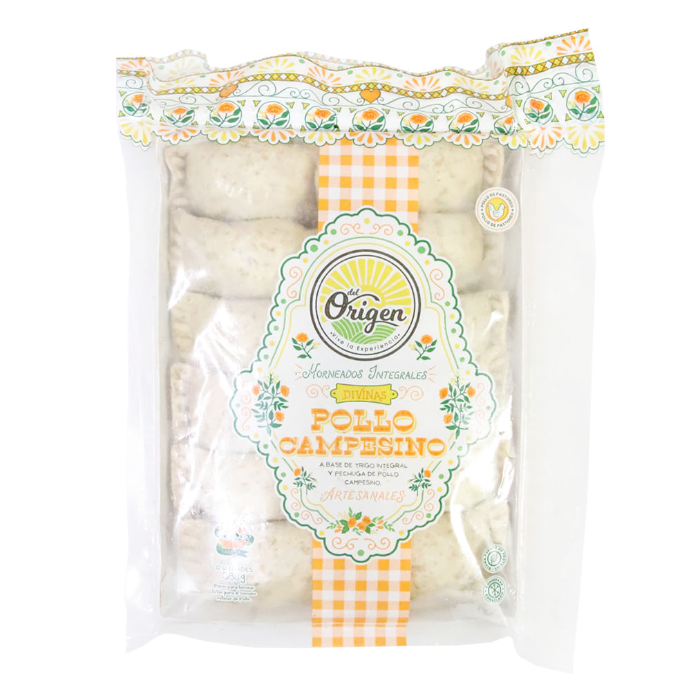 EMPANADAS HORNEADAS POLLO ORIGEN*580GR