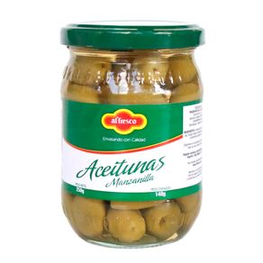ACEITUNA MANZANILLA FCO ALFRESCO *250GR