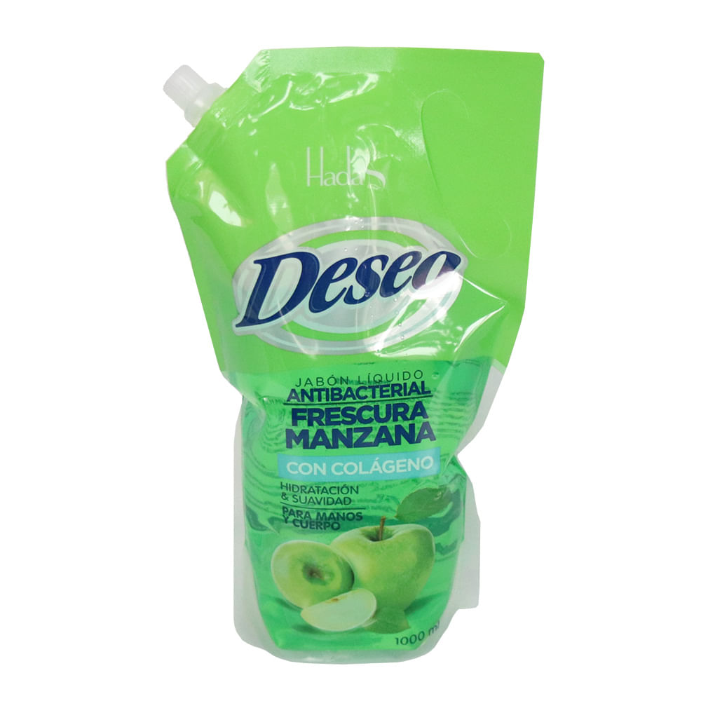 JABON LIQ DESEO MANZANA DOYPACK x 1000ML