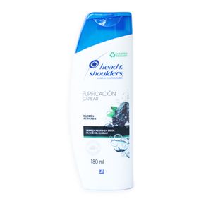 SHAMPOO H&S PURIFICACIÓN CAPILAR *180ML