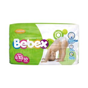 PAÑAL BEBEX XG x 30UND