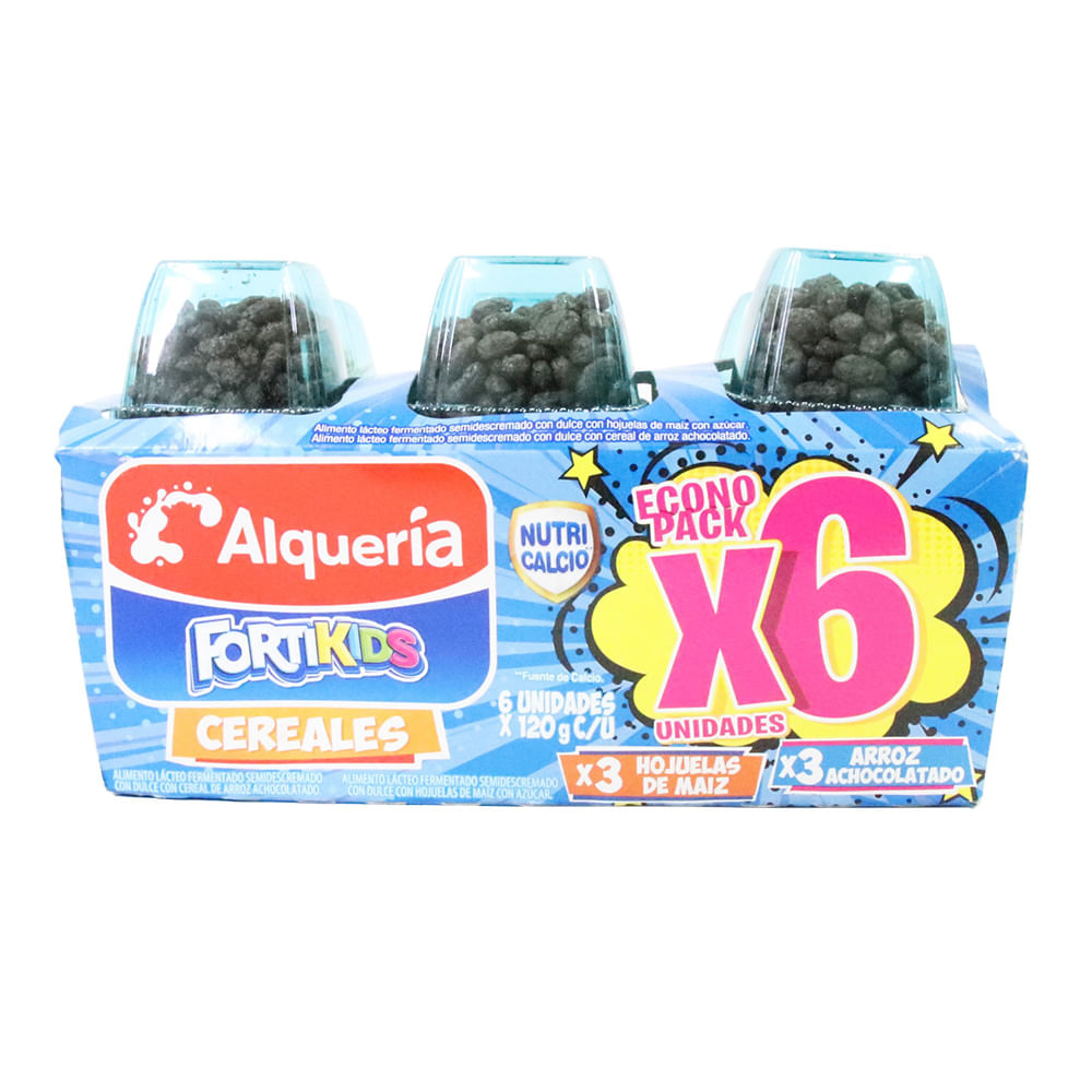 YOGURT CEREAL NUTRIKIDS X6  x  120 GR