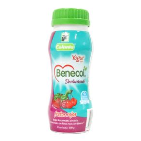 YOGUR DESLACT FRUT ROJOS BENECOL*100GR