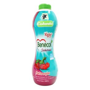YOGUR DESLACT FRUT ROJOS BENECOL*1000GR