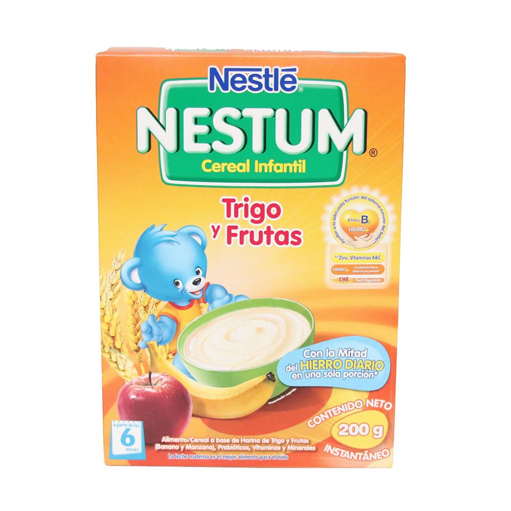 NESTUM TRIGO FRUTAS  x 200GR