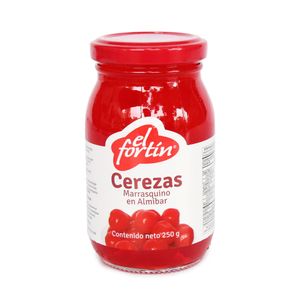 CEREZAS EN ALMIBAR x 250GR FORTIN
