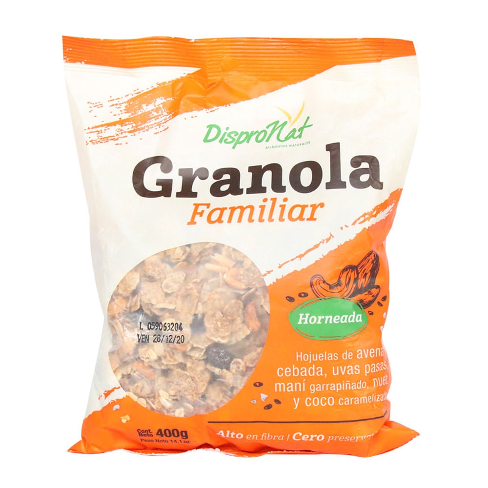GRANOLA FAMILIAR  x 400GR DISPRONAT