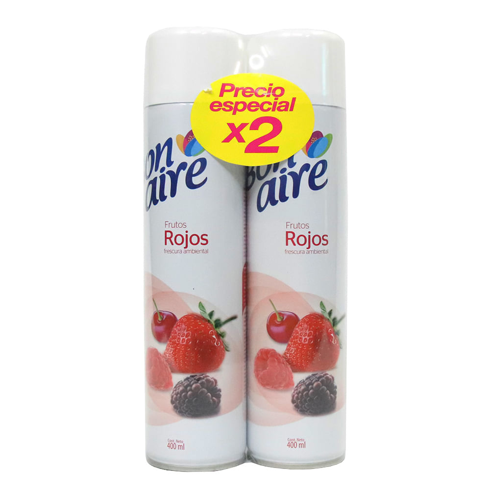 AMB AERO SPRAY FRUTOS ROJOS X2UN x 400ML