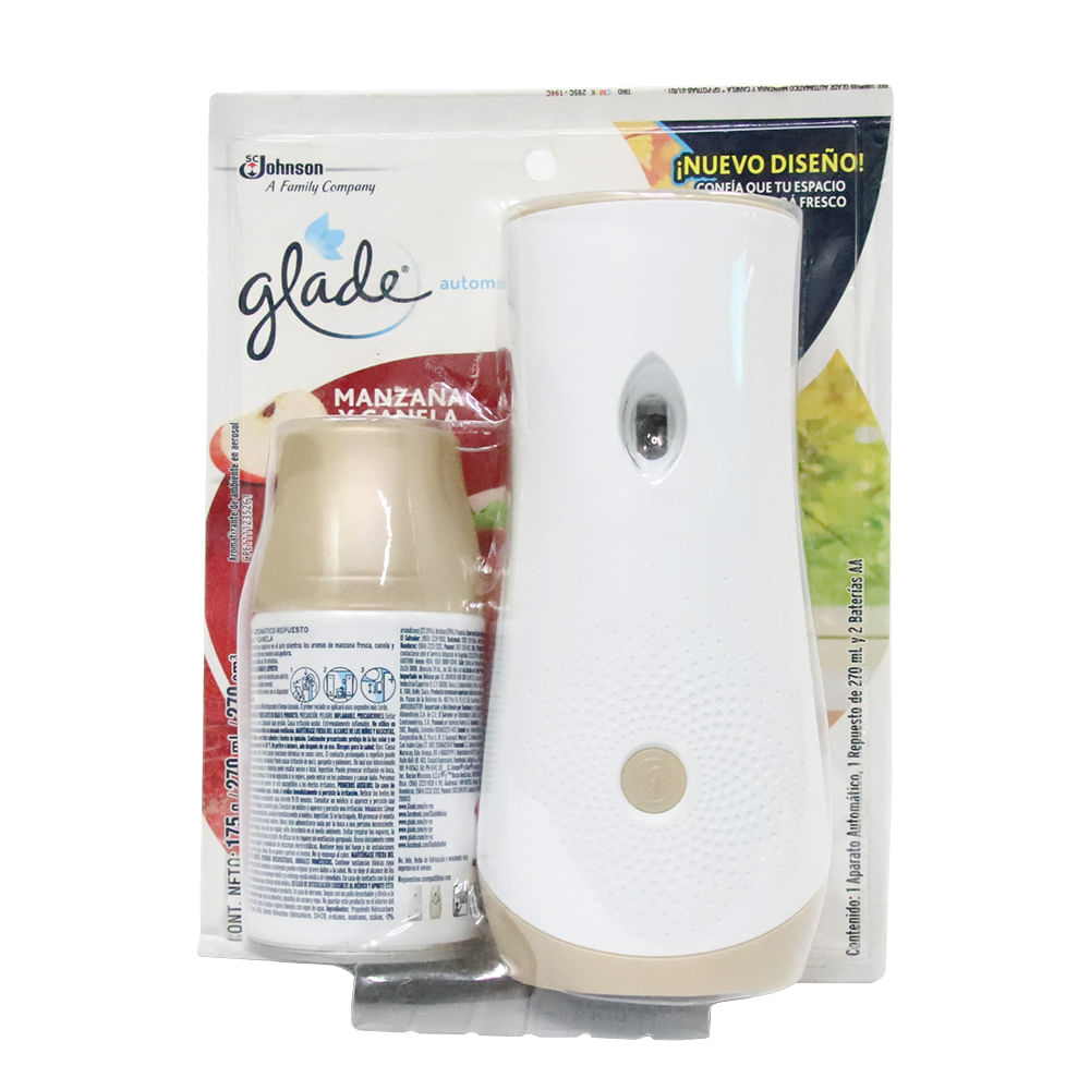 AMB AUTOM UND MANZANA CAN GLADE*175G