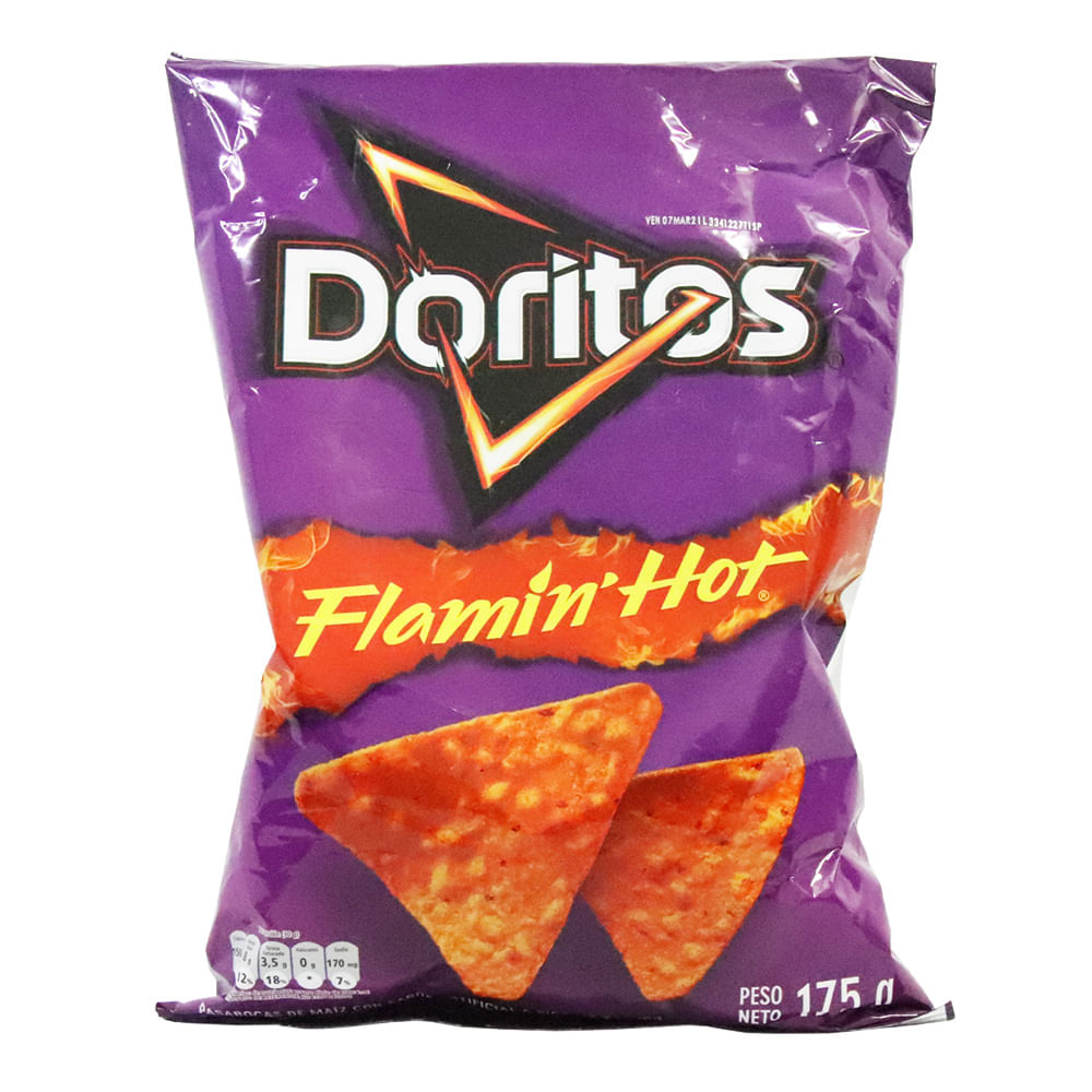 MECATO FLAMING HOT DORITOS*175GR