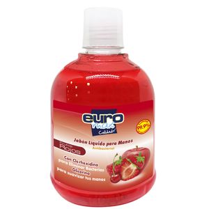 JABON LIQ FRUTOS ROJOS EUROMAX x 500ML