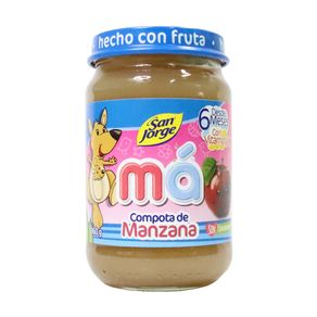 COMPOTA MANZANA S/J x 160GR