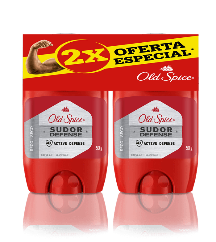 DESODORANTE OLD SPICE BARRA SECO*2U*50GR