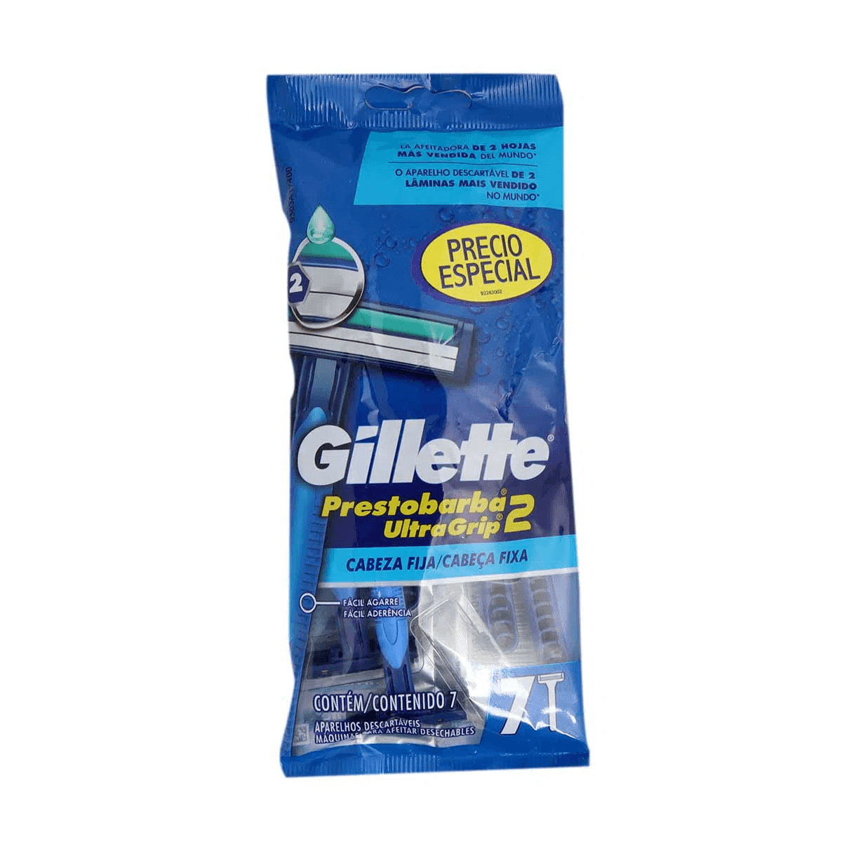 PRESTOBARBA DESECHABLE GILLETTE X7UND