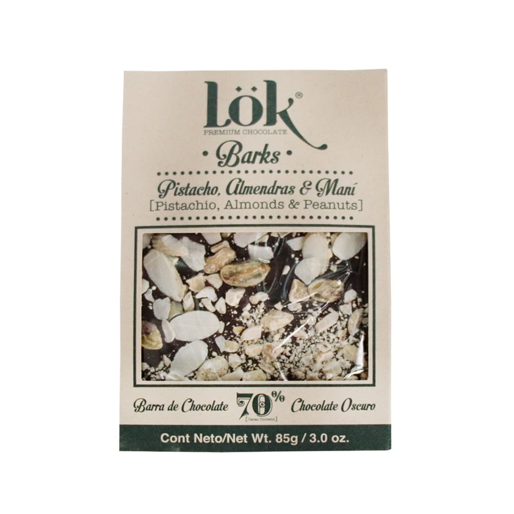 BARK MANI-ALMENDRAS-PISTA LOK  x 85GR