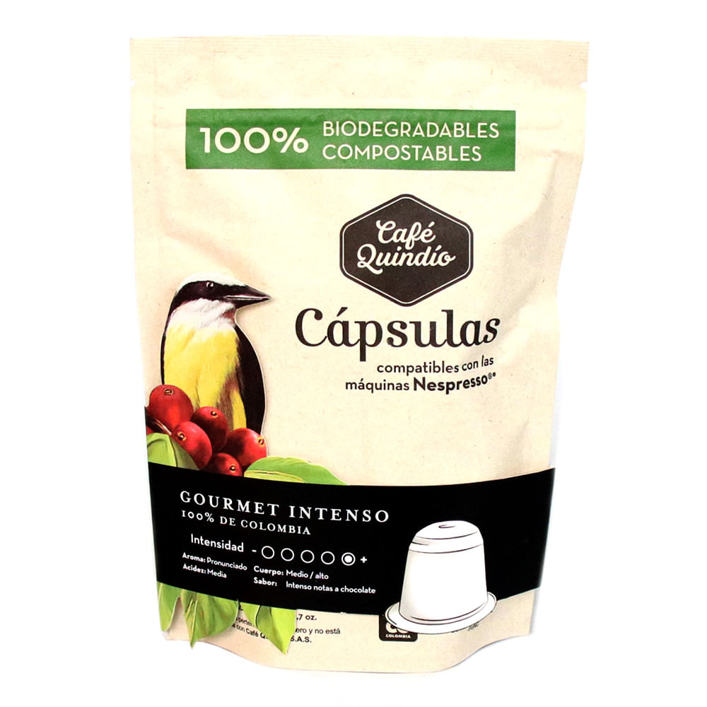 CAFE EN CAPSULA GOURMET INTENSO *10 UND
