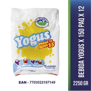 Yogus Zarzal 12*15*150 ml