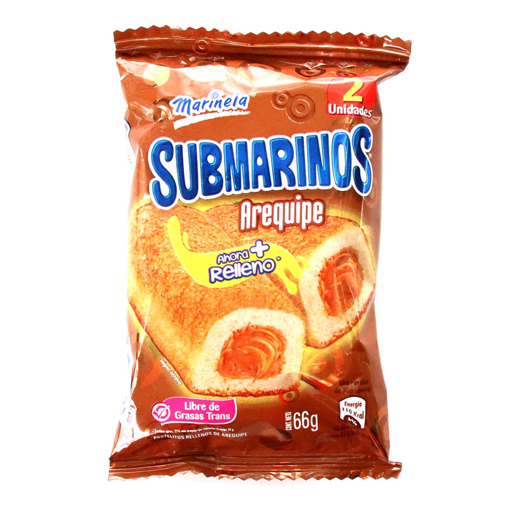 SUBMARINO AREQUIPE BIMBO  x 66GR