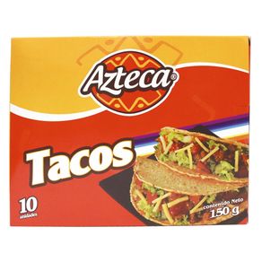 CONCHAS PARA TACOS  x 10U AZTECA