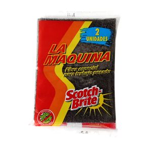 ESPONJA SCOTCH BRITE MAQUINA  x 2U