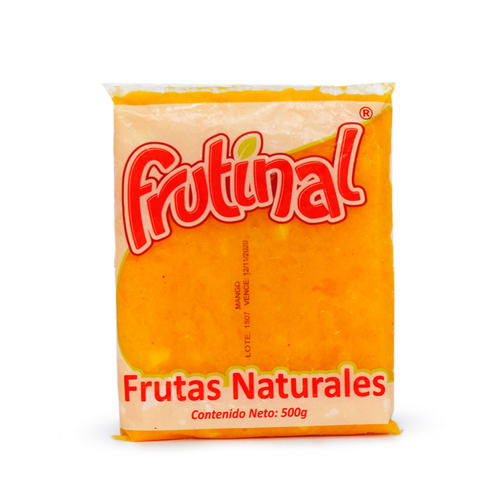 PORCION MANGO CONGELADA FRUTINAL x 500G
