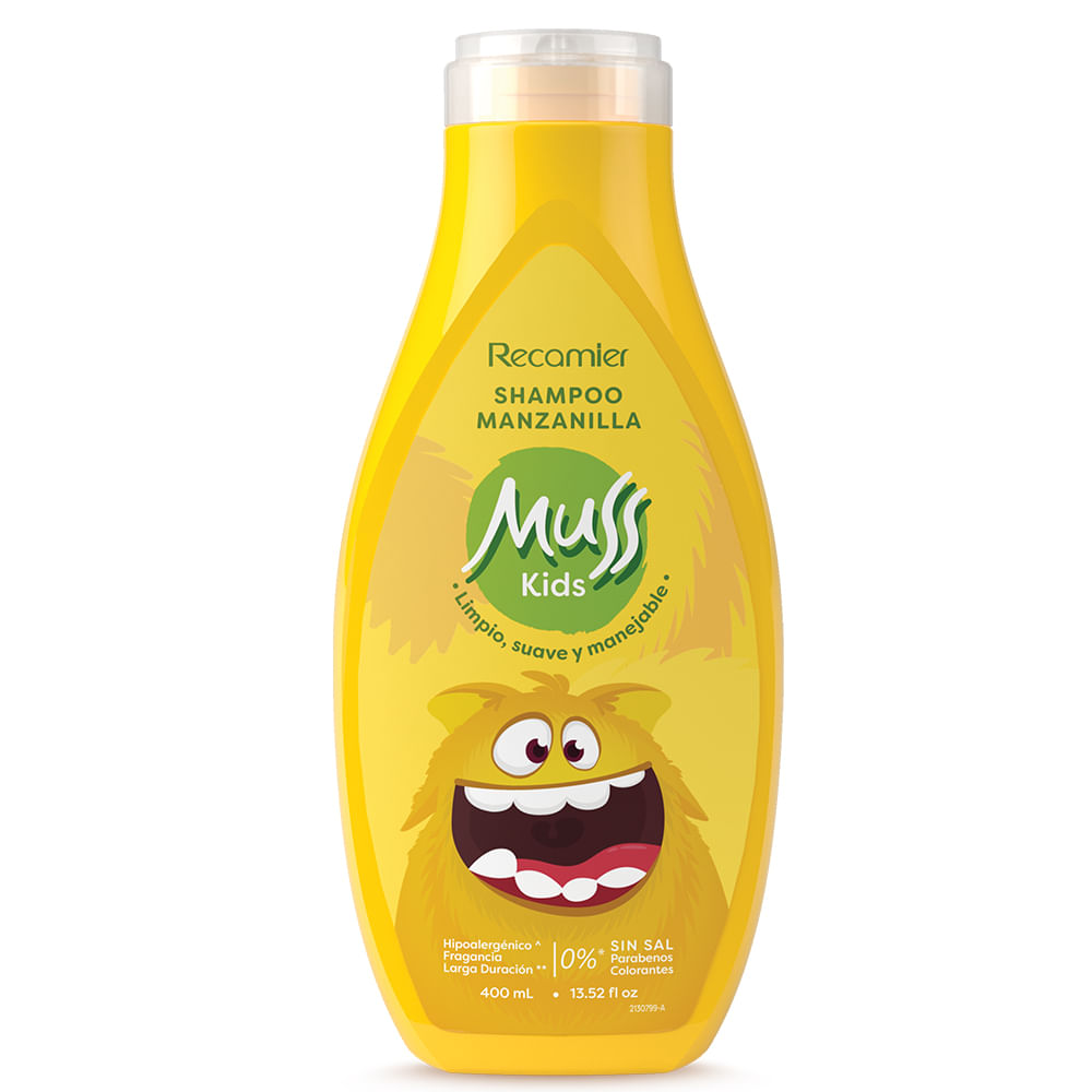 SHAMPOO MUSS KIDS MANZANILLA*400ML