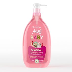 SHAMPOO MUSS BABY ROMERO Y SEDA*750ML