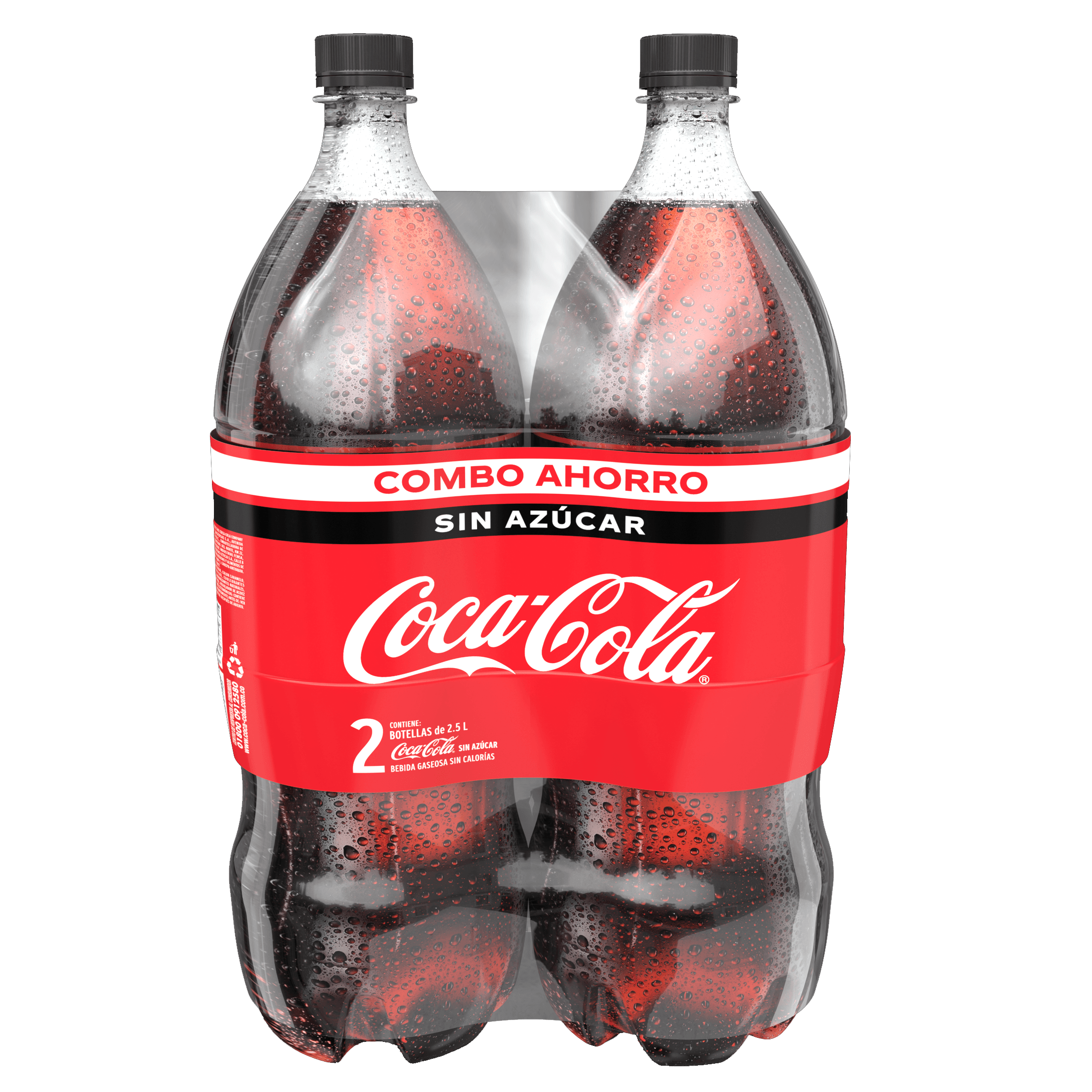 DUOPACK COCACOLA ZERO PET *2.5LT