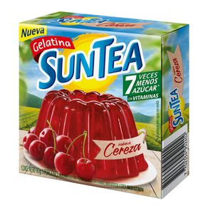 GELATINA SUNTEA CEREZA*16GR