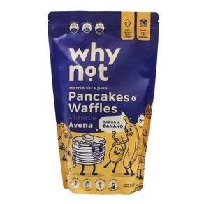MEZCLA PANCAK WAFLE BANANO WHYNOT*300GR