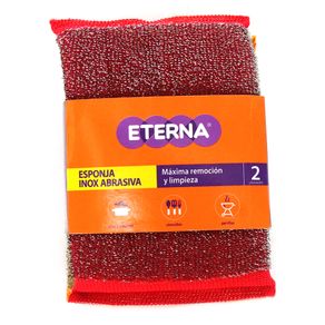 ESPONJA INOX ABRASIVA ETERNA x 2UND