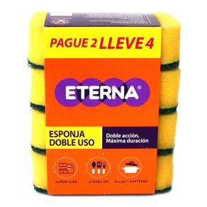ESPONJA MULTIUSO 2X4U
