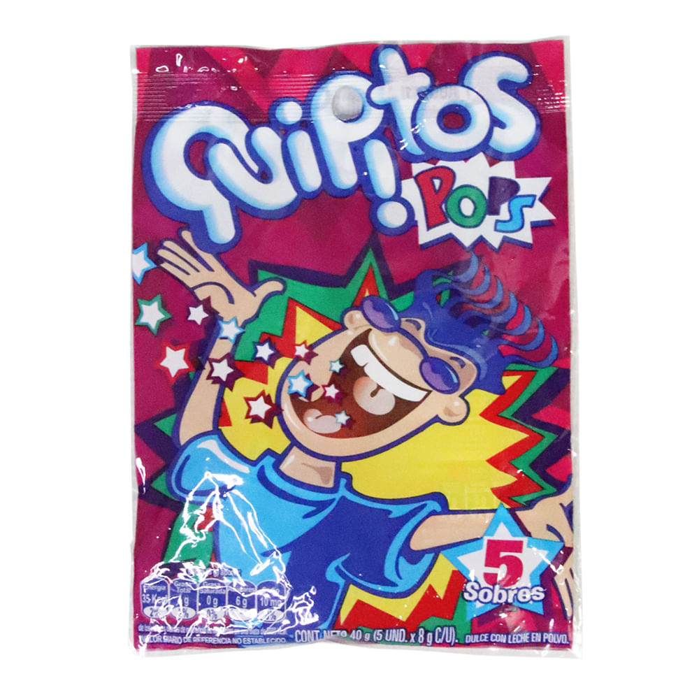 DULCE LECHE POLVO QUIPITOS x 5UND