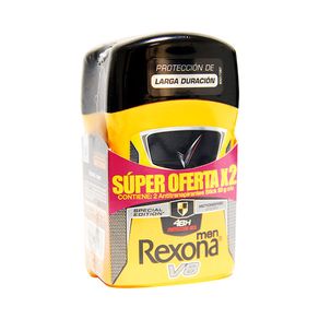 DEO BARRA V8 REXONA X2 x 50GR