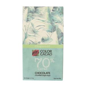 CHOCOLATE COLOR CACAO 70% x 60gr
