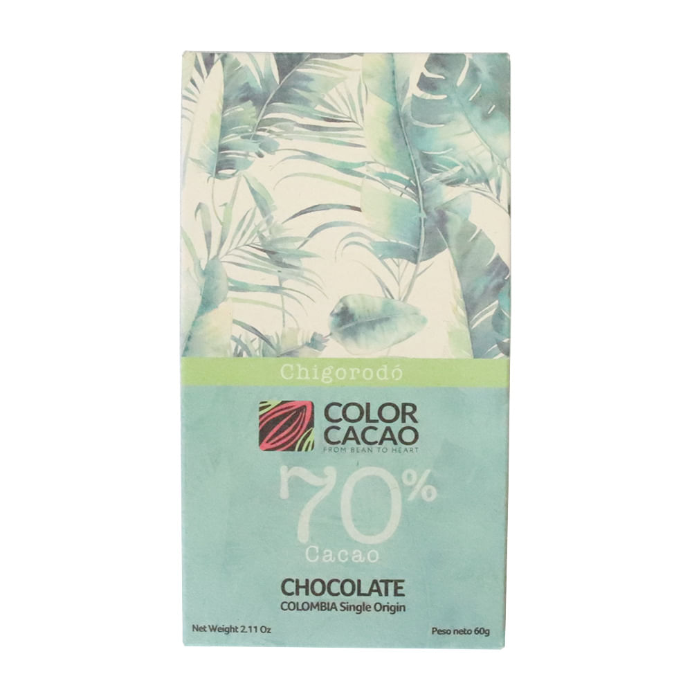 CHOCOLATE COLOR CACAO 70%  x 60gr