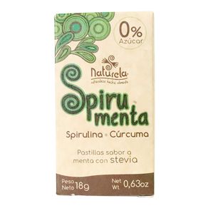 MENTAS SIN AZUCAR SPIRUMENTA 18GR