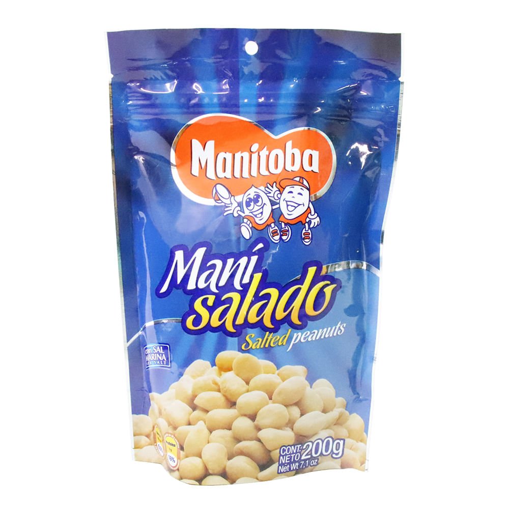 MANI SALADO MANITOBA  x 200GR