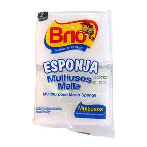 ESPONJA MULTIUSOS BRIO  x 2U