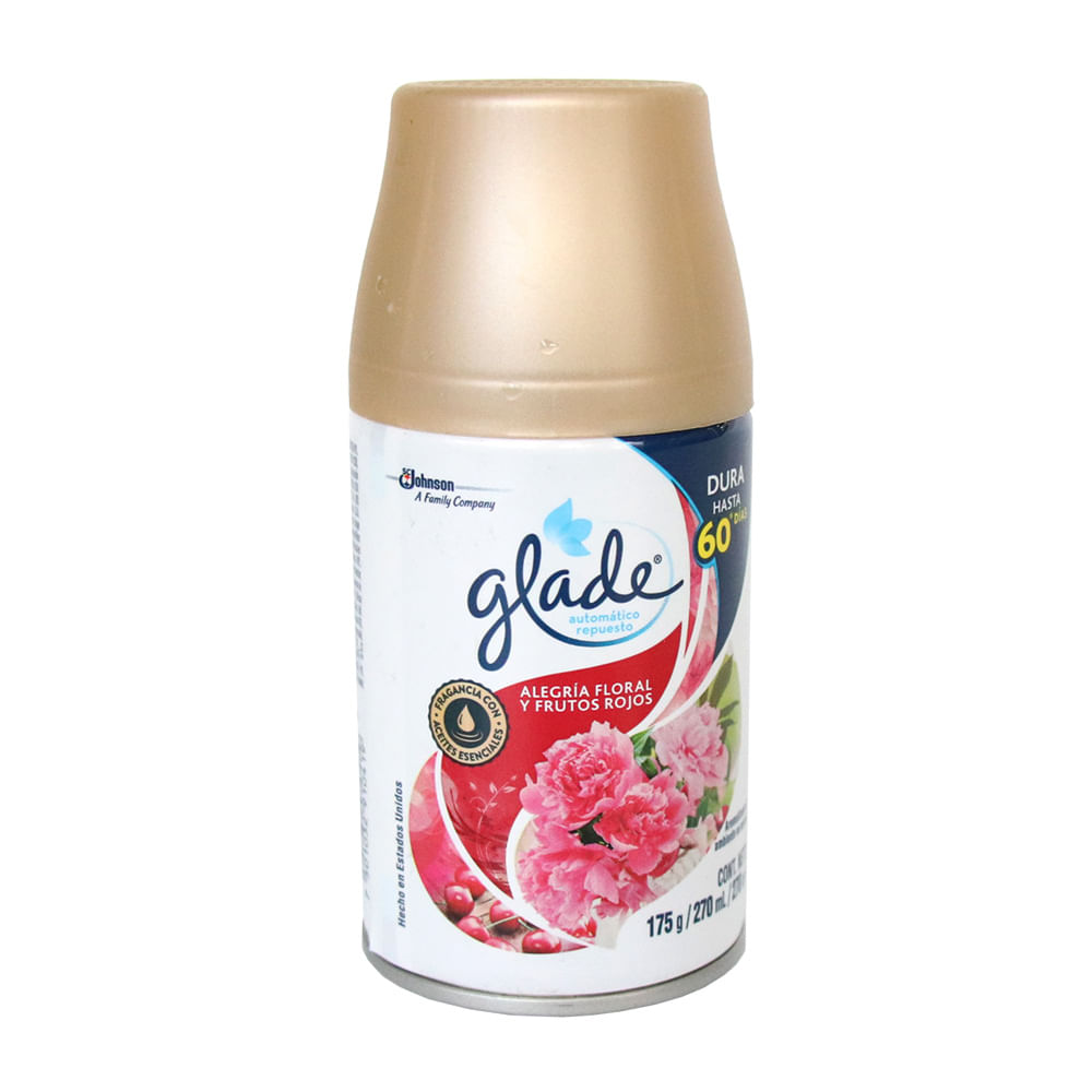 AMB AUTOM RPTO FRUTOS ROJOS GLADE*175G