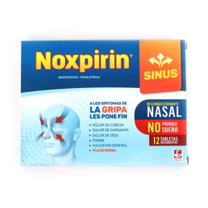 NOXPIRIN SINUS TABLETAS x 12UND