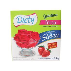 GELATINA DIETY STEVI FRESA 10.5gr