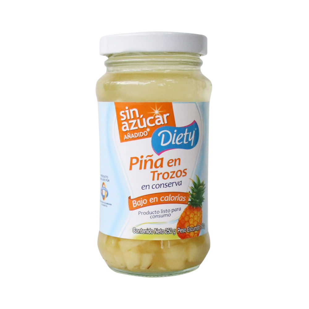 DULCE CASERO PIÑA  x 250GR DIETY